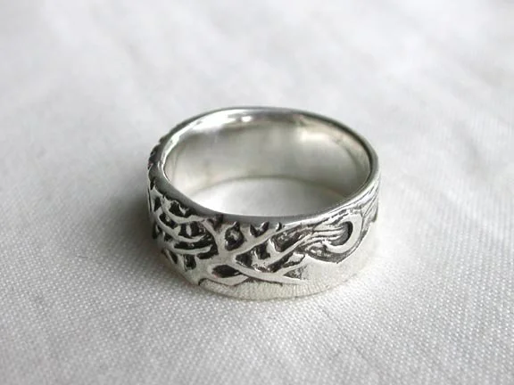 Wisdom Ring, sterling silver — Tossi Jewelry
